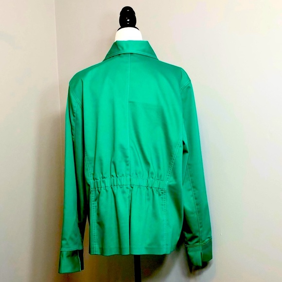 Vintage Koret Ladies Emerald Green Jacket Size 14 - Picture 3 of 6